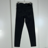 Image 5 of LEVI’S mile high super skinny dark gray studded jeans