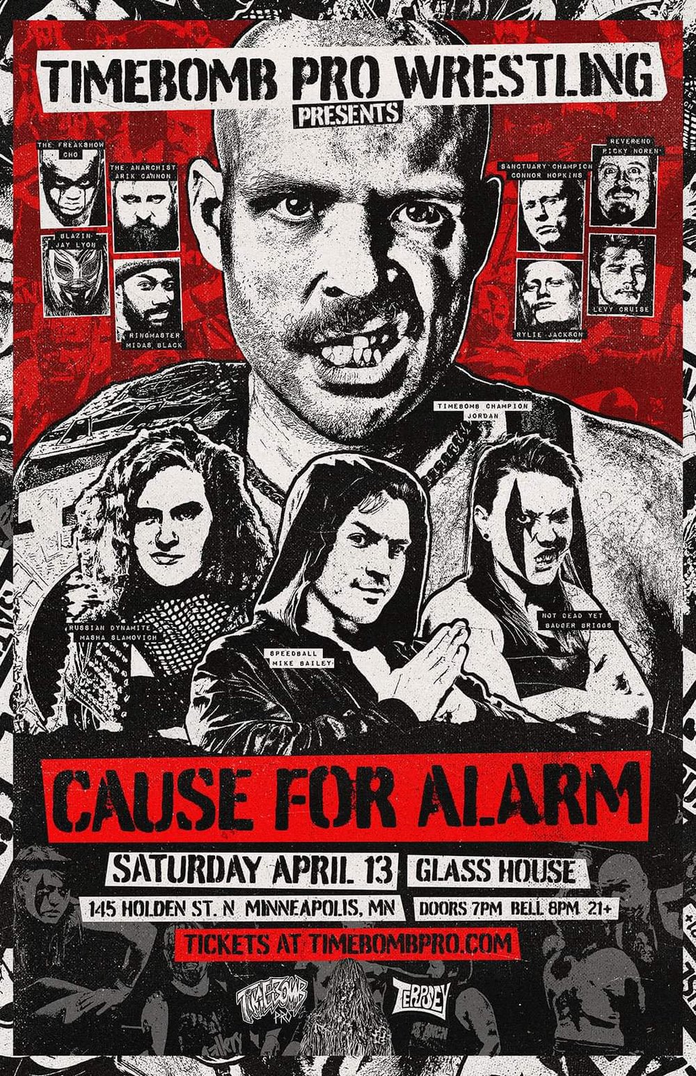 Image of Timebomb Pro Presents: Cause For Alarm 4/13/24