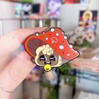 Image 2 of Cult of the Lamb Mushroom Pin