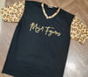 Cheetah print shirt