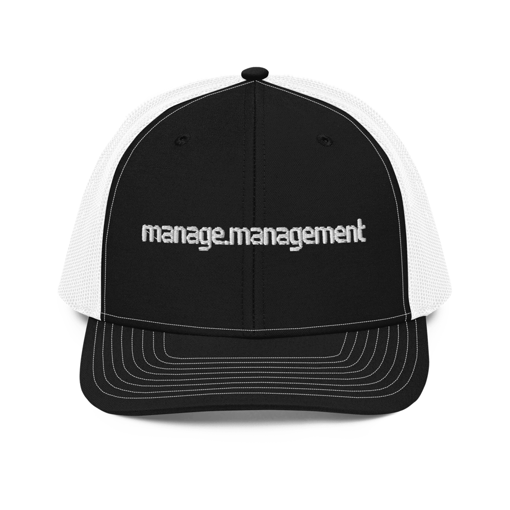 Image of Manage.Management  Cap
