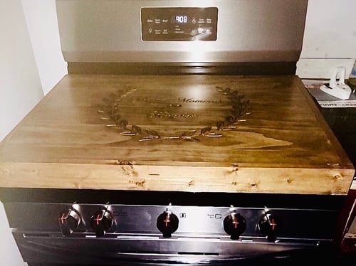 Image of Stove top cover