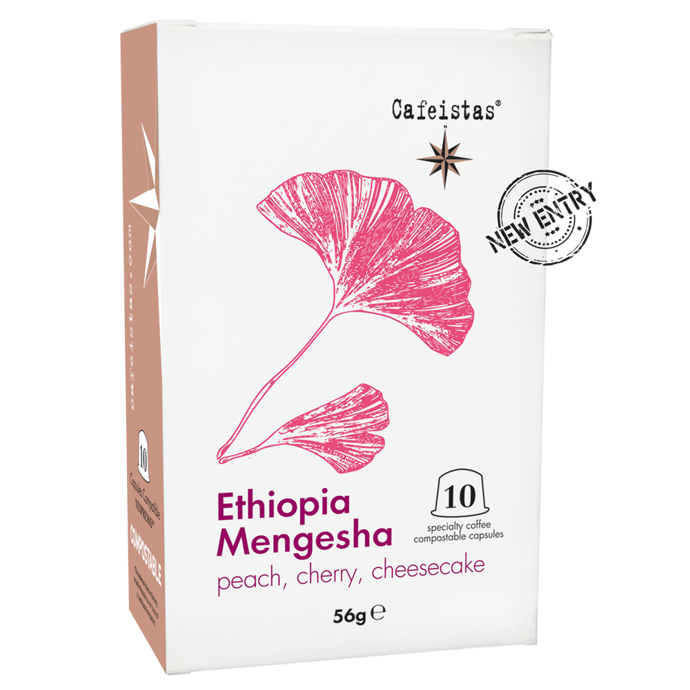 Image of mengesha - ethiopia - 10 compostable nespresso®*compatible capsules