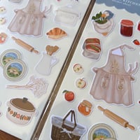Image 2 of 'Cottage Kitchen' Sticker Sheet