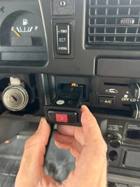 Image 1 of 1990-1995 Toyota Pickup and 4Runner Clock Delete 