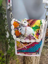 Image 1 of Jaz mini cross body bag- white 3