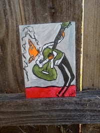 Image 4 of Fox Playing Green Guitar 