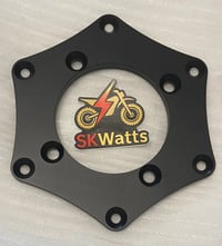Image 1 of Pitbike Wheel to Split Sprocket Adapterl