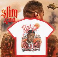 Image 1 of 🆕 SLiM 400 🕊️ MeMoRiaL TeE 👕 YG 👌🏾👐🏾 4HuNNiT 