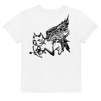 Image 1 of cupid baby tee *limited edition* (cat daddy) ♡