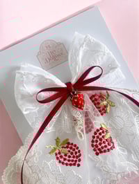 Image 2 of Summer Collection Strawberry Maxi Bow
