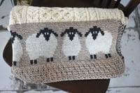 Image 5 of Bramble the Sheep - Baby/Toddler Blanket - Made in Ireland