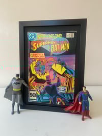 Image 7 of Superman and Batman, framed complete vintage DC comic No 317 July 1985