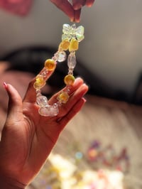 Image 2 of Phone Chains (16mm/20mm beads) - Yellow