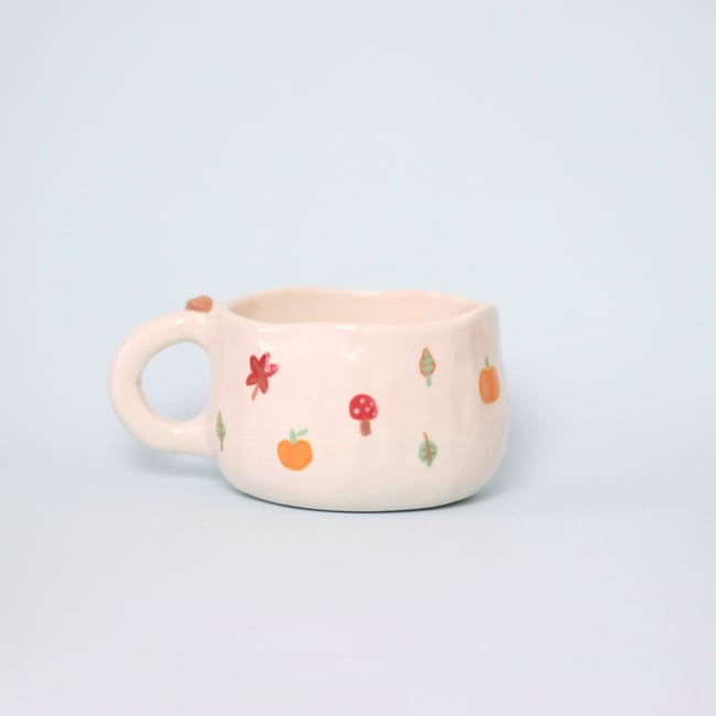 Mug con coperchio Fall in Love