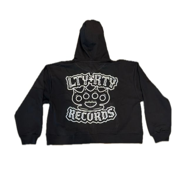 Logo Mania zip-up Hoodie