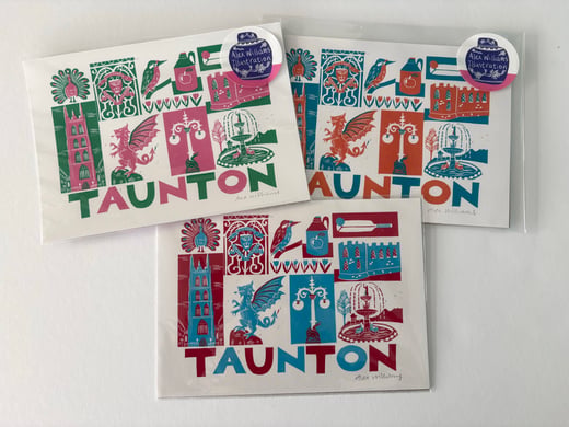 Alex Williams - Taunton digital print 