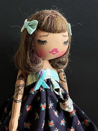 Image 4 of RESERVED FOR DEBBYE STAY SI AWARENESS SMALL ART DOLL