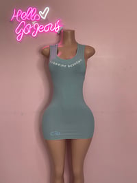 Chrome Dress- blue