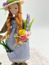 Image 4 of Pre-order (made to order) Anne of Green Gables inspired, miniature art doll figure