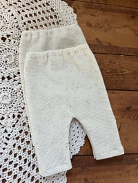Image 1 of Oatmeal Newborn Pants