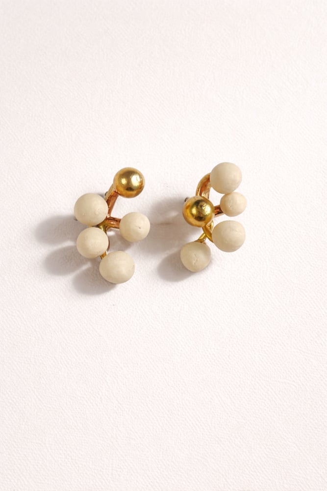 Image of Orecchini Orchid sfere sospese