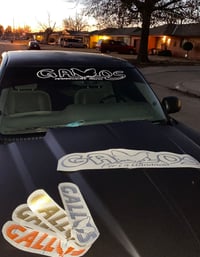 WINDSHIELD DECAL (GALLOS)