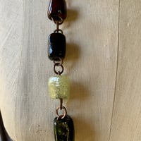 Image 10 of Art Glass Boho Beaded Necklace