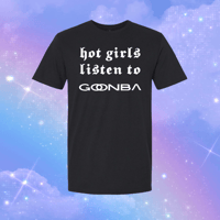 hot girls listen to goonba t-shirts