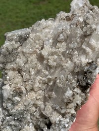 Image 20 of Large Quartz & UV Clacite Cluster | China #2912
