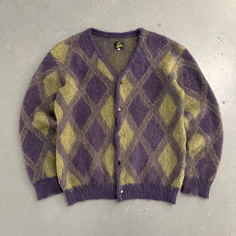 Image of Needles Mohair cardigan, size medium