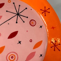 Image 3 of Pink Starburst Plate