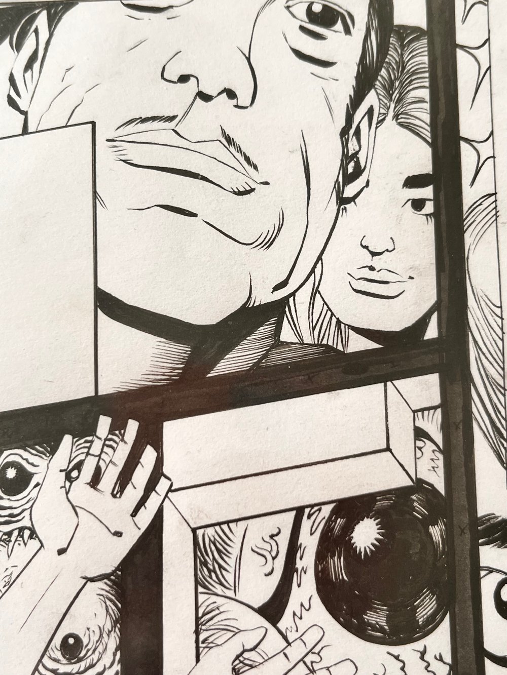 DOOM PATROL Original Artwork 