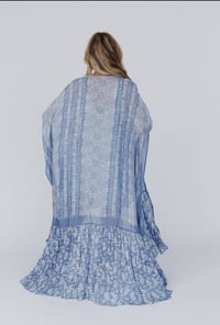 Image 4 of Paisley Tapestry Free Flow Kimono