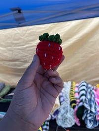 Image 3 of Strawberry keychain 