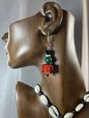 African Queen Earring and Necklace Set
