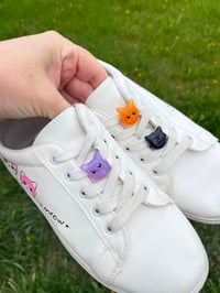 Image 1 of Kitty Shoelace Charm