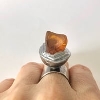 Image 4 of alluring amber ring 