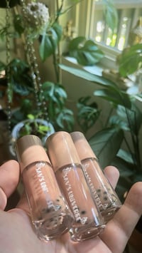 Image 1 of Brown Sugar Milk Tea Boba Lip Gloss 