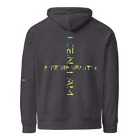 Image 18 of I Can I Am " Faith" Unisex eco raglan hoodie