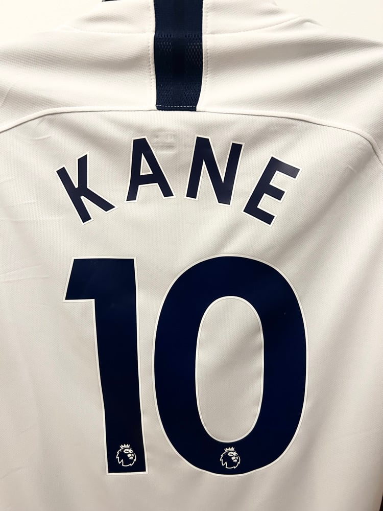 Image of PRE ORDER: NEW Tottenham Hotspur “KANE 10” 2019/20 Home Shirt + PL patches 
