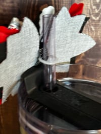 Image 4 of Halloween Scary Movie Figure Tumbler Straw Topper Bow