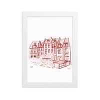 Image 1 of Le vieux Lille - September - Framed
