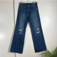 Image 2 of EVI’S blue jean wide bell trouser jean