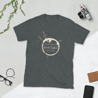 Image 4 of Good Friends Latte design, Short-Sleeve Unisex T-Shirt
