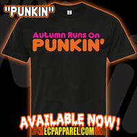 Image 3 of Unisex “Punkin” Black Tee