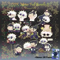 Image 1 of JJK Meme Pin Series 2