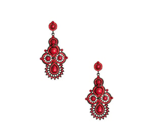 Image of Red Nile Earrings