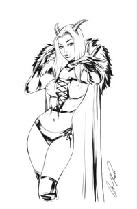 Image 1 of Goblin Chick Pinup