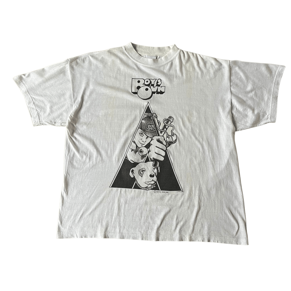 Image of Boys Own early 90s logo T Shirt: Large